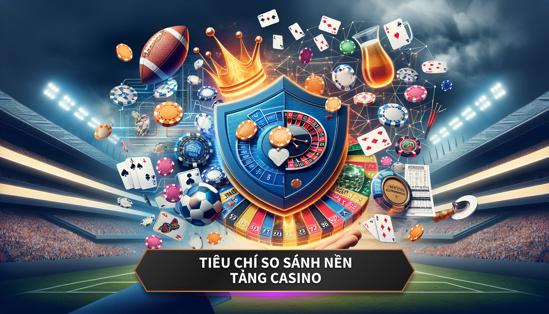 Tiêu chí so sánh nền tảng casino